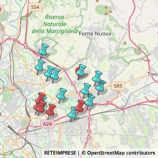 Mappa Via Poppea Sabina, 00131 Roma RM, Italia (4.10118)