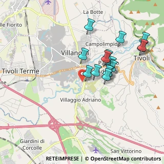 Mappa Via Lago Maggiore, 00019 Tivoli RM, Italia (1.86867)