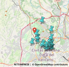 Mappa Via Trionfale, 00100 Roma RM, Italia (3.98947)