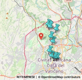 Mappa Via Trionfale, 00100 Roma RM, Italia (3.42091)