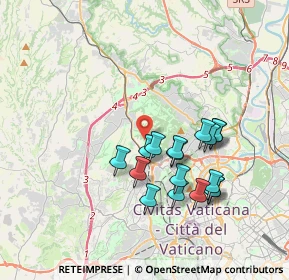 Mappa Via Trionfale, 00100 Roma RM, Italia (3.49765)