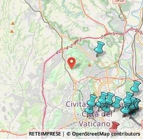 Mappa Via Trionfale, 00100 Roma RM, Italia (7.2265)