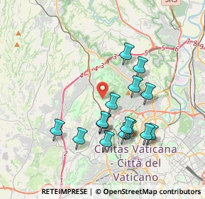 Mappa Via Trionfale, 00100 Roma RM, Italia (3.63933)