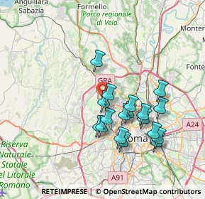 Mappa Via Trionfale, 00100 Roma RM, Italia (6.965)