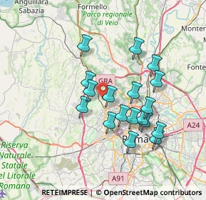 Mappa Via Trionfale, 00100 Roma RM, Italia (6.65556)