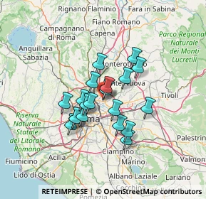 Mappa Via Jaime Pintor, 00137 Roma RM, Italia (10.3465)