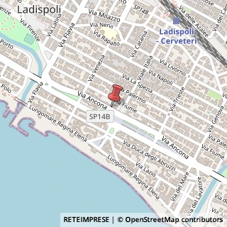 Mappa Via Ancona, 94, 00055 Ladispoli, Roma (Lazio)