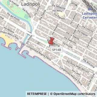 Mappa Via L. Odescalchi, 143, 00055 Ladispoli, Roma (Lazio)