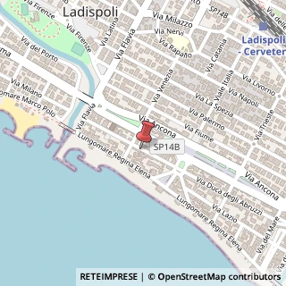 Mappa Via Duca degli Abruzzi, 165, 00055 Ladispoli RM, Italia, 00055 Ladispoli, Roma (Lazio)
