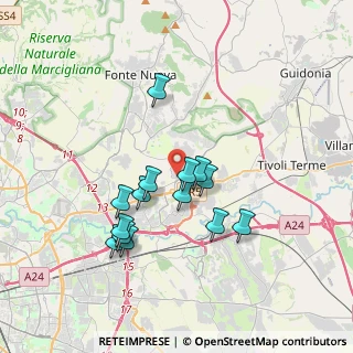 Mappa 00131 Fonte Nuova RM, Italia (3.34643)