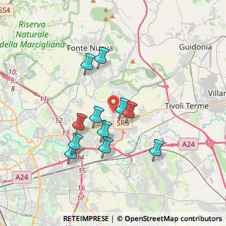 Mappa 00131 Fonte Nuova RM, Italia (3.36636)