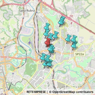 Mappa Via di Prato Rotondo, 00141 Roma RM, Italia (1.41471)