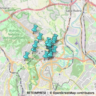 Mappa Via Stefano Jacini, 00191 Roma RM, Italia (0.9625)