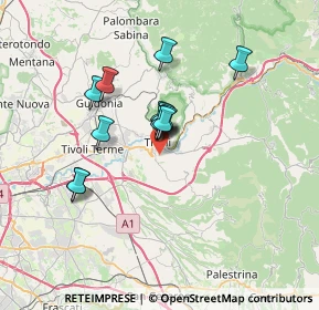 Mappa Strada Colle Ripoli, 00019 Tivoli RM, Italia (5.55692)