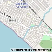 Mapa Ladispoli