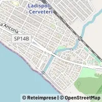 地図 Ladispoli