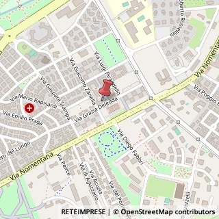 Mappa Via Grazia Deledda, 81, 00137 Roma, Roma (Lazio)