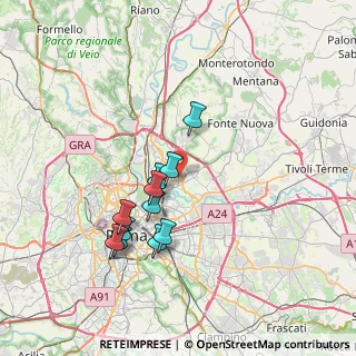 Mappa Via Luigi Capuana, 00137 Roma RM, Italia (6.82364)