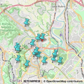 Mappa Via Montebelluna, 00191 Roma RM, Italia (2.21067)
