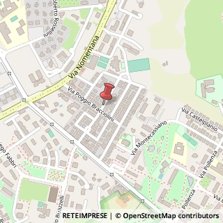 Mappa Via Nicola Maria Nicolai, 47, 00156 Roma, Roma (Lazio)