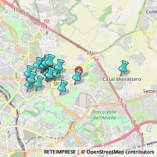 Mappa Via Bernardino Bernardini, 00156 Roma RM, Italia (2.05944)