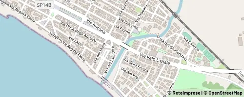 Mappa Ladispoli