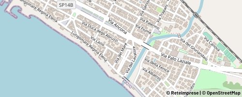Mappa Ladispoli