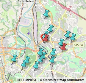 Mappa Via dei Prati Fiscali, 00141 Roma RM, Italia (1.94056)