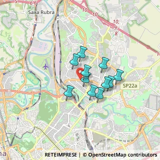 Mappa Via delle Cave Fiscali, 00141 Roma RM, Italia (1.20909)