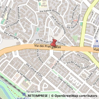 Mappa Via dei Prati Fiscali, 75, 00141 Roma, Roma (Lazio)