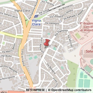 Mappa Via Flaminia, 649, 00191 Roma, Roma (Lazio)