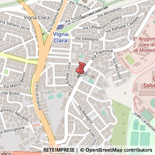 Mappa Via Flaminia, 653, 00191 Roma, Roma (Lazio)