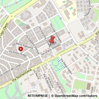 Mappa Via Giacomo Zanella, 24, 00137 Roma, Roma (Lazio)