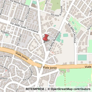 Mappa Via delle Vigne Nuove, 32, 00139 Roma, Roma (Lazio)