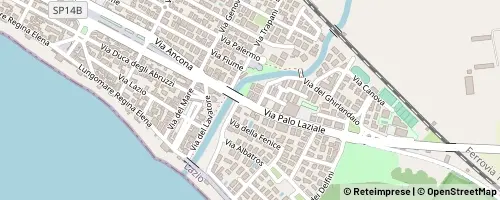 Mappa Ladispoli
