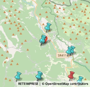 Mappa Via Empolitana, 00020 Canterano RM, Italia (5.85727)