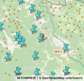 Mappa Via Empolitana, 00020 Canterano RM, Italia (6.439)