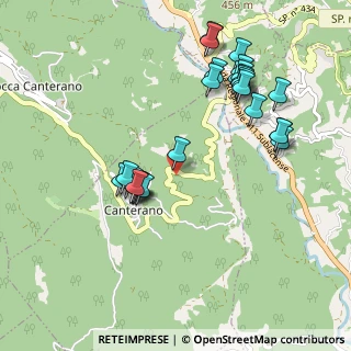 Mappa Via Empolitana, 00020 Canterano RM, Italia (1.08462)