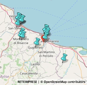 Mappa Via Giulio Pastore, 86039 Termoli CB, Italia (15.67765)