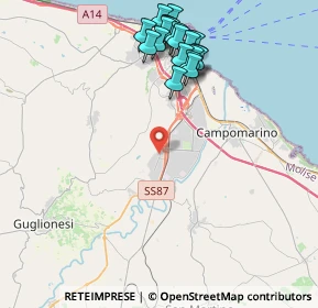 Mappa Via Giulio Pastore, 86039 Termoli CB, Italia (4.72)