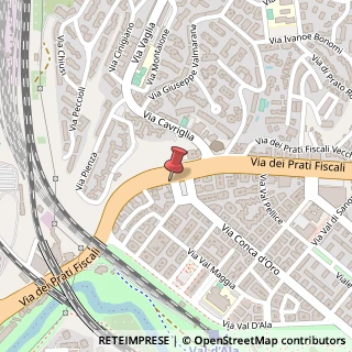 Mappa Via dei Prati Fiscali, 251, 00141 Roma, Roma (Lazio)