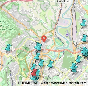 Mappa Via Città di Cascia, 00191 Roma RM, Italia (3.262)