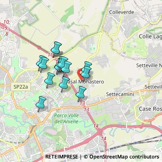 Mappa Via Conti di Rieti, 00131 Roma RM, Italia (1.53533)