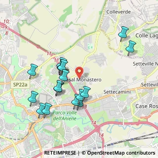 Mappa Via Conti di Rieti, 00131 Roma RM, Italia (2.00765)