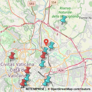 Mappa Prati Fiscali- Val Di Sangro, 00141 Roma RM, Italia (6.22833)