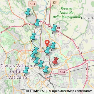 Mappa Prati Fiscali- Val Di Sangro, 00141 Roma RM, Italia (4.04077)