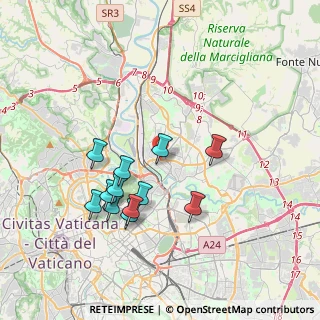 Mappa Prati Fiscali- Val Di Sangro, 00141 Roma RM, Italia (3.66083)