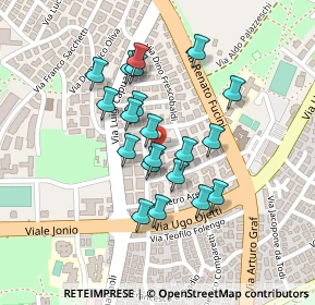 Mappa Via Maria Barbara Tosatti, 00137 Roma RM, Italia (0.191)