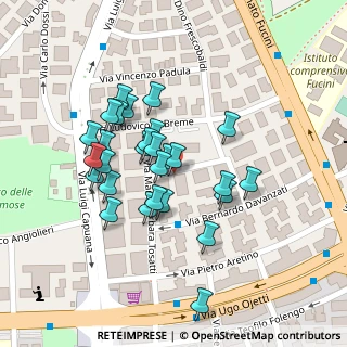 Mappa Via Maria Barbara Tosatti, 00137 Roma RM, Italia (0.08929)