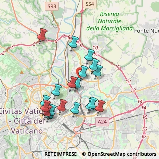 Mappa Piazzale Jonio, 00141 Roma RM, Italia (3.87632)